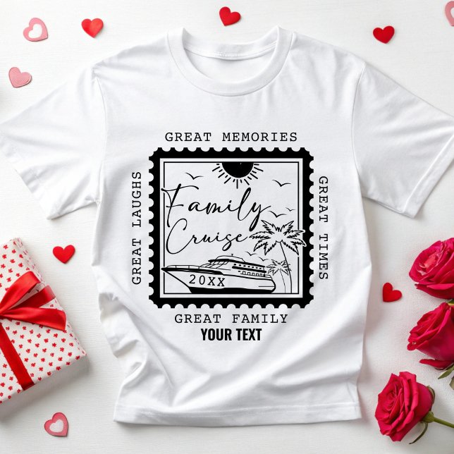 Camiseta Esquadrão de Cruzeiro de Vacinação da Família Pers (Criador carregado)