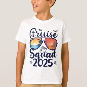 Camiseta Esquadrão de Cruzeiro Férias de Verão 2025 Combina