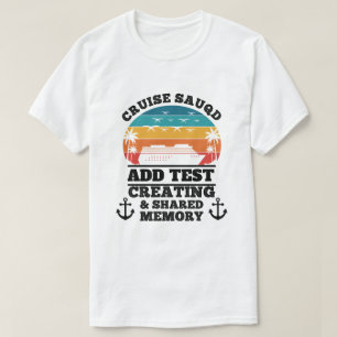 Camiseta Esquadrão de Cruzeiro Personalizado