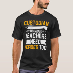 Camiseta Esquadrão de custódia orgulhoso de volta à equipe