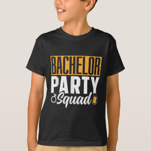 Camiseta Esquadrão de Despedida de Solteiro Noiva Noivo Equ