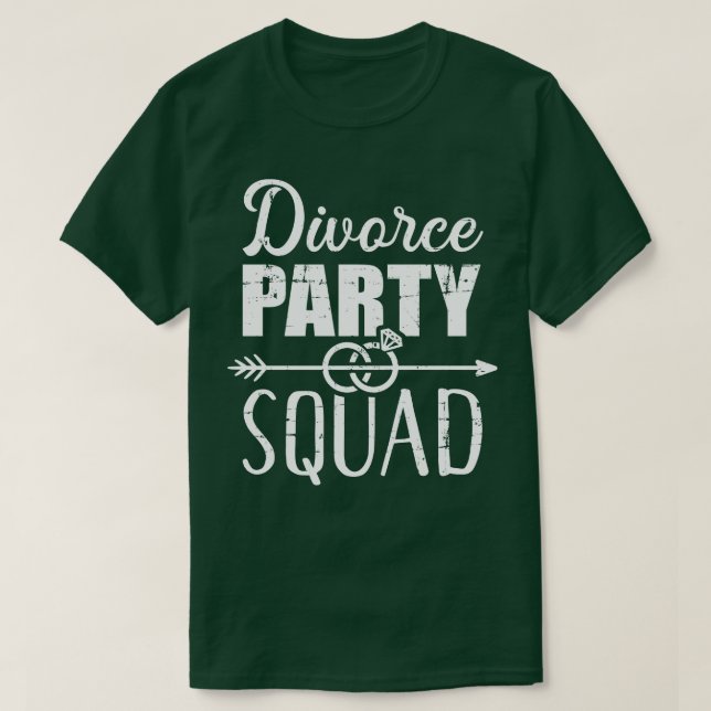 Camiseta Esquadrão de Divórcio (Frente do Design)