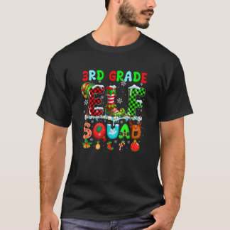 Camiseta Esquadrão de Elfos da 3ª Série Natal Colorido Prof