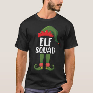 Camiseta Esquadrão de Elfos Família Divertida Correspondênc