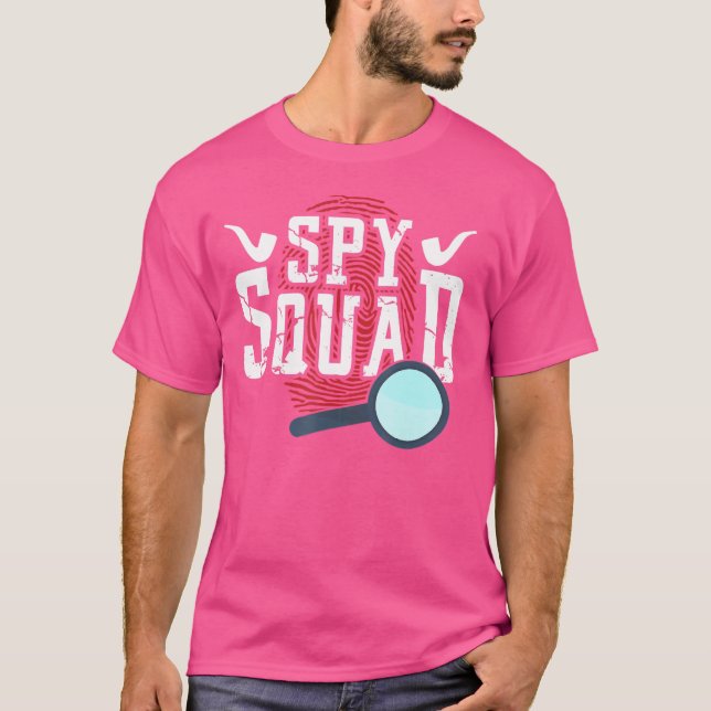 Camiseta Esquadrão de Espiões (Frente)