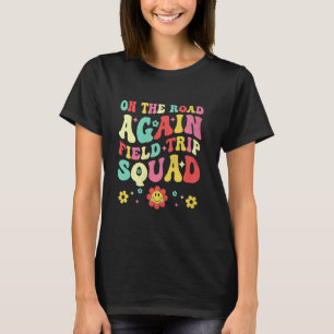 Camiseta Esquadrão de Excursão Divertido Dia de Campo Profe