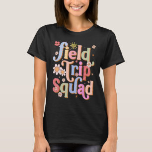 Camiseta Esquadrão de Excursão Groovy Retro Field Day 2023 