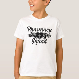 Camiseta Esquadrão de Farmácia Técnica de Medicina Farma