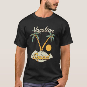 Camiseta Esquadrão de Férias Férias, Praia de Palmeiras Fam