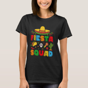 Camiseta Esquadrão de Festa Cinco de Maio Taco Mexicano Gui