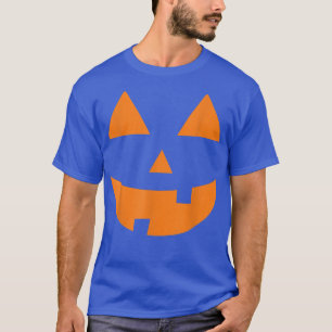 Camiseta Esquadrão de Festa de Halloween Sorrindo de Pumpki