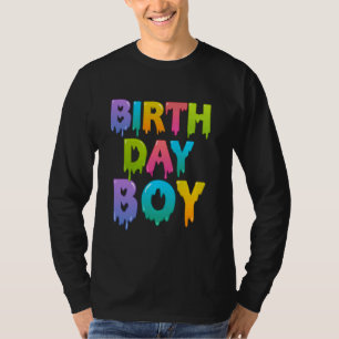 Camiseta Esquadrão De Festas De Lama Feliz De Aniversário P