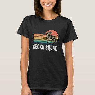 Camiseta Esquadrão de Geco Caçador de Lagartos Divertido Re