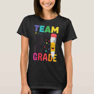 Camiseta Esquadrão De Grau De segundo Da Equipe De Volta À 