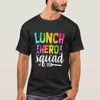 Camiseta Esquadrão de Heróis do Almoço Funcionários da Cant