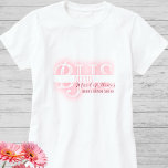 Camiseta Esquadrão de Honra da Madrinha de casamento Person<br><div class="desc">Faça da próxima festa de noiva um evento único com a camisa de honra de nossa Madrinha de casamento Personalizada Bride. Esta equipe não só oferece um ajustado confortável, como também um apelo em voga a toda a sua tripulação. Quer roupas para a festa da noiva? Você conseguiu! Essas camisas...</div>