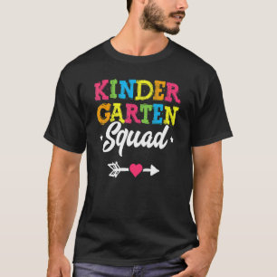 Camiseta Esquadrão de Jardim de Infância Professor Aluno C