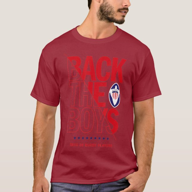 Camiseta Esquadrão de Jogadores de Rugby dos EUA 2019 (Frente)