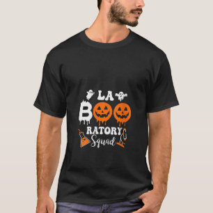 Camiseta Esquadrão de laboratório Engraçado Fantasma Pumpki
