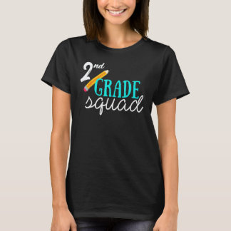 Camiseta Esquadrão de Lápis da 2ª Série Volta às Aulas Prof