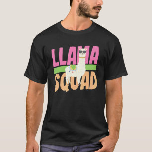 Camiseta Esquadrão de Lhamas