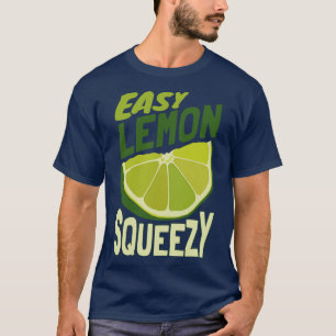 Camiseta Esquadrão de Limão Vintage Fácil Vegano Espremível