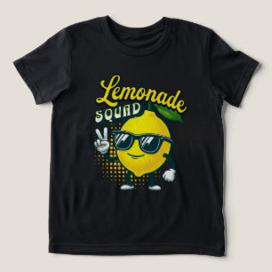 Camiseta Esquadrão de Limonada Diversão Gráfico de Fruta de