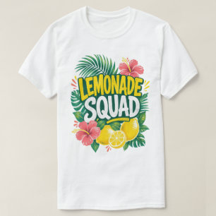 Camiseta Esquadrão de Limonada Tropical de Verão