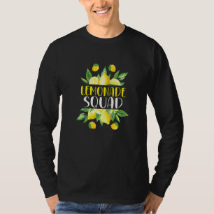 Camiseta Esquadrão de Limonada Verão Fruta de Limão 3