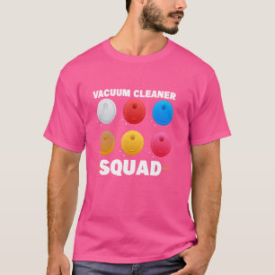 Camiseta Esquadrão de Limpeza de Vacuum do Agregado
