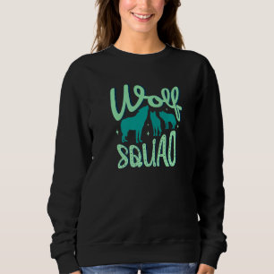 Camiseta Esquadrão de Lobos da Vida Selvagem Animal da Natu