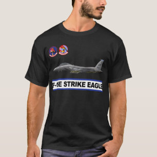 Camiseta Esquadrão de lutador de Eagle da greve de F-15E