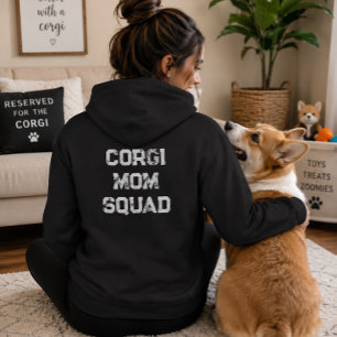 Camiseta 'Esquadrão de Mãe Corgi' Aniversário da Mãe do Cac