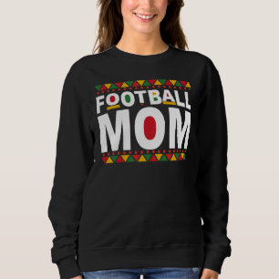 Camiseta Esquadrão de Mãe de Futebol Negro Futebol Afro-Ame