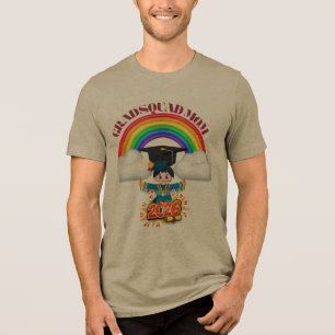 Camiseta Esquadrão de Mãe Orgulhosa Graduada 2026