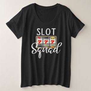 Camiseta Esquadrão de Máquina de Slot Las Vegas Casino Ga