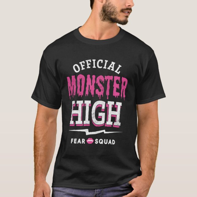 Camiseta Esquadrão de Medo Oficial do Monstro (Frente)