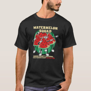 Camiseta Esquadrão de melancia u2013 Melão engraçado fruta