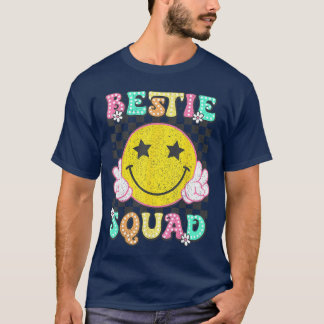 Camiseta Esquadrão de Melhores Amigas Groovy Correspondente
