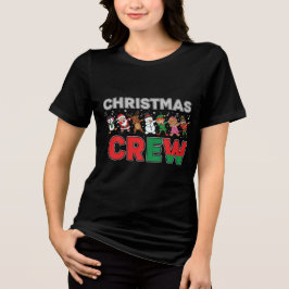 Camiseta Esquadrão de Natal | Design de Equipe de Férias Di