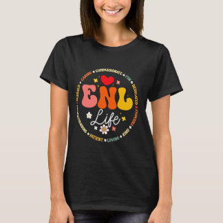 Camiseta Esquadrão de Nova Linguagem em Inglês do Professor