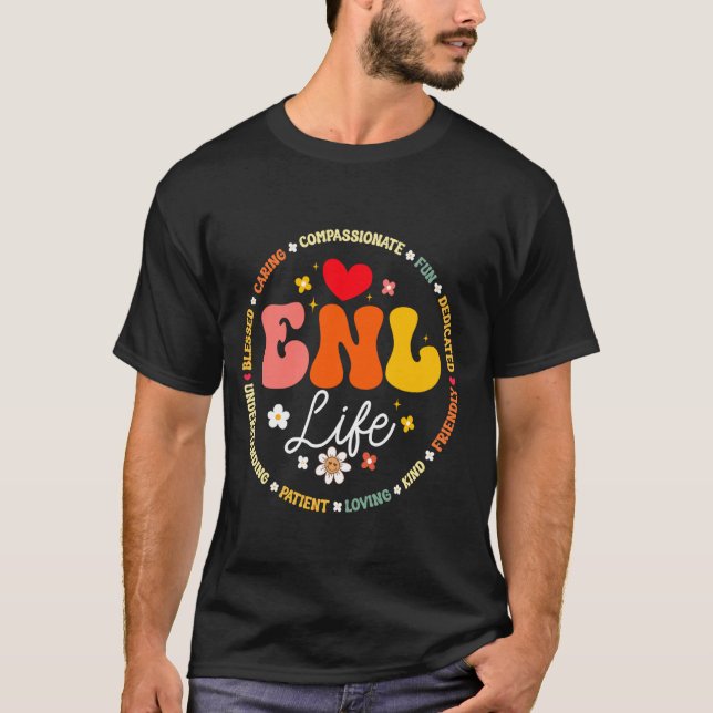 Camiseta Esquadrão de Nova Linguagem em Inglês do Professor (Frente)