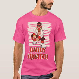 Camiseta Esquadrão de Pai Sasquatch Hip Hop