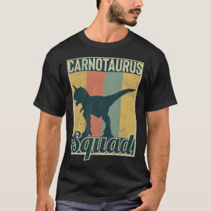 Camiseta Esquadrão de Paleontologia do Esquadrão Carnotau
