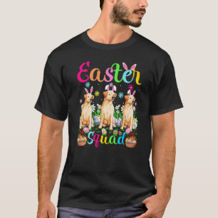 Camiseta Esquadrão de Páscoa Orelha de Coelho Labrador Retr