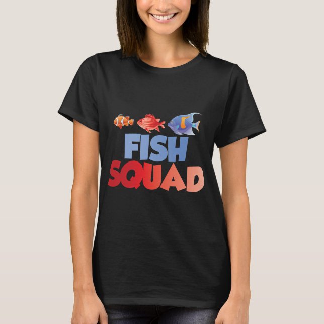 Camiseta Esquadrão de Peixes (Frente)