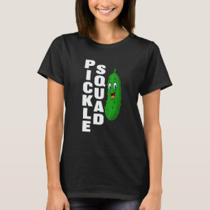 Camiseta Esquadrão de Picles Único Picles de Dill Fofo Vega