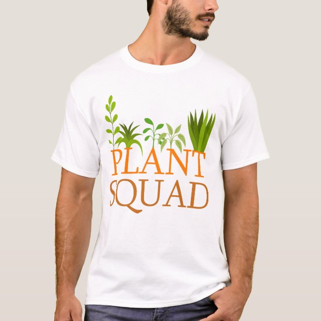 Camiseta Esquadrão de Plantas (Frente)