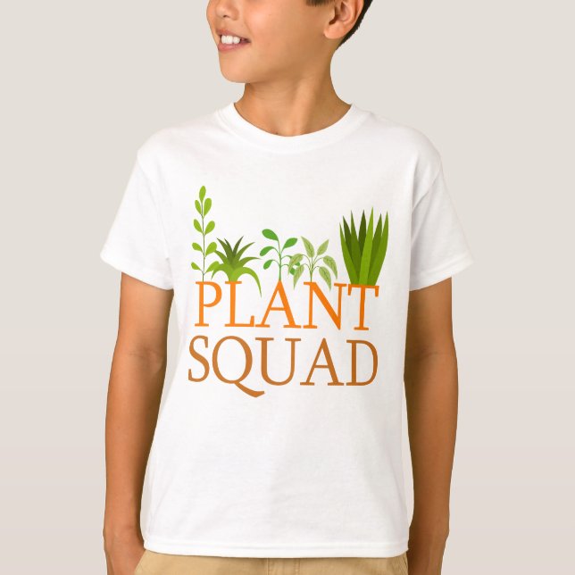 Camiseta Esquadrão de Plantas (Frente)