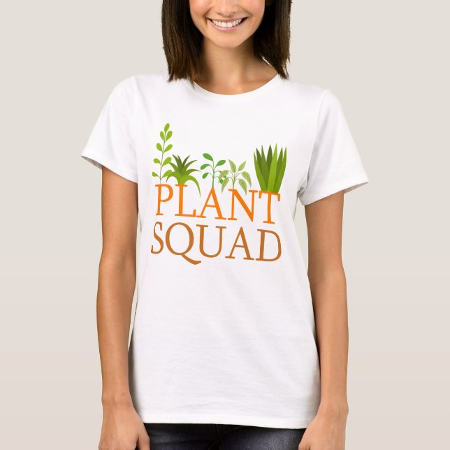 Camiseta Esquadrão de Plantas (Frente)